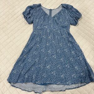 Altar'd State Blue Floral Dress